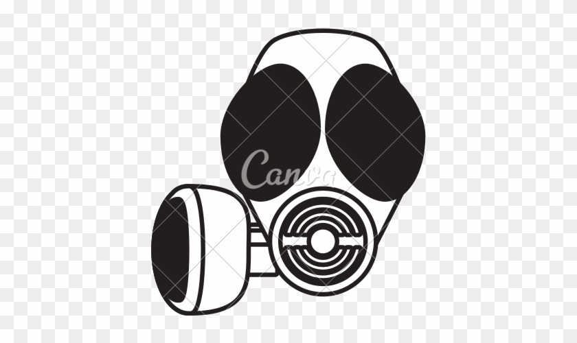 Gas Mask Clipart Mac - Vector Graphics #66213