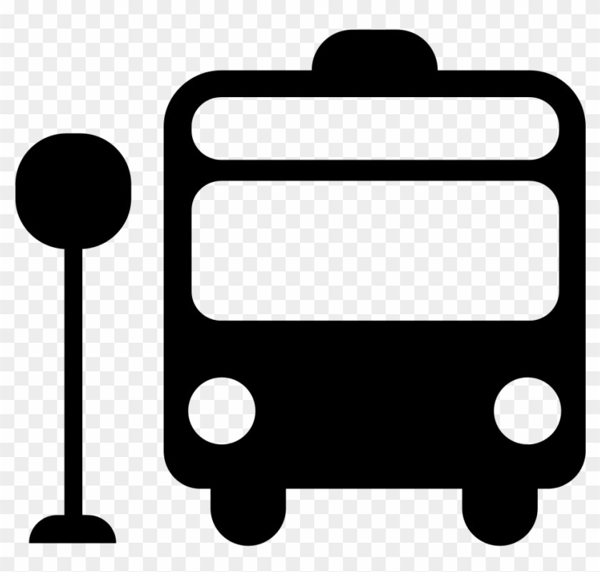 Bus Stop Icon Png Clipart - Bus Stop Symbol #66385