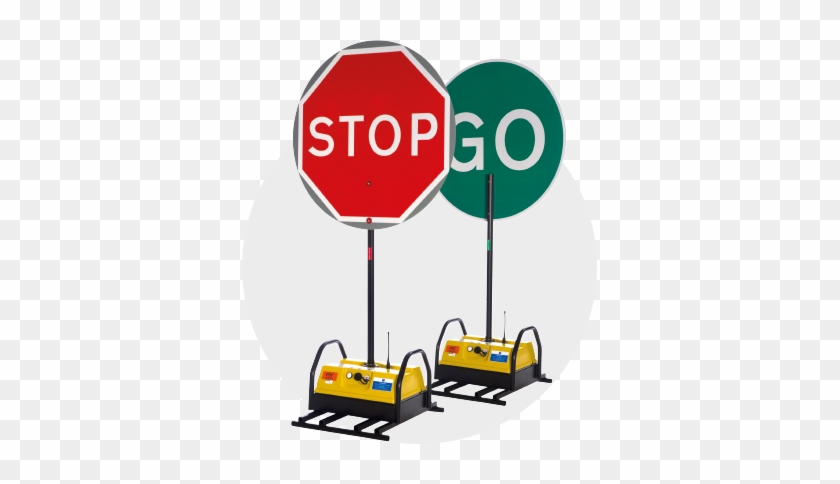 Remote Manually Controlled Stop/go Signs - Stop Sign #66461