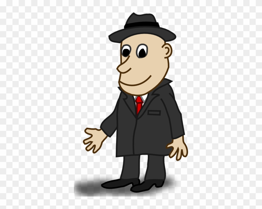 Free Vector Comic Characters Businessman Clip Art - Character Clipart #66556