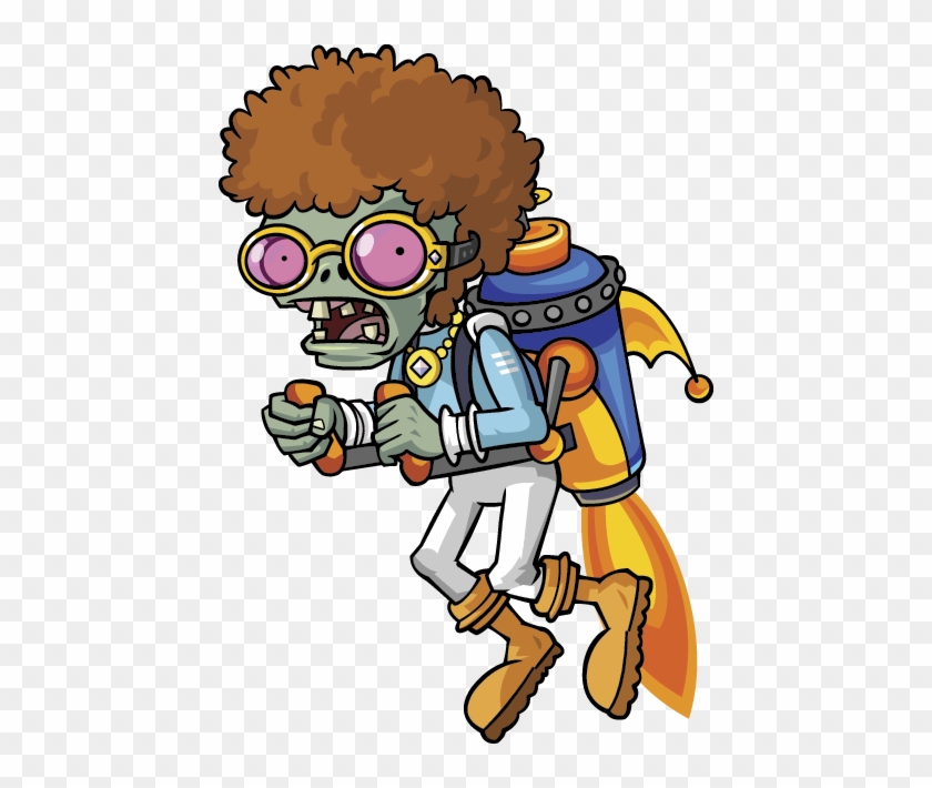 Plants Vs Zombies 2 Jetpack Disco Zombie The Zombi - Plants Vs Zombies 2 Disco Zombie #66573