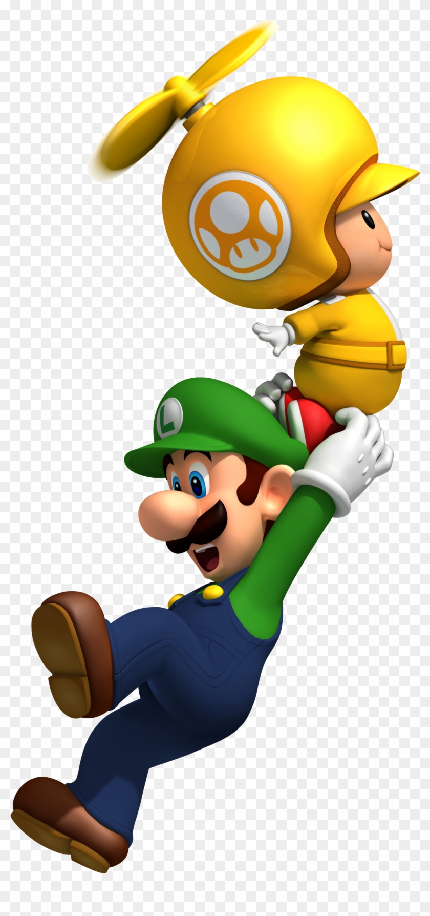 Luigi Clip Art - New Super Mario Bros Wii Png #66769