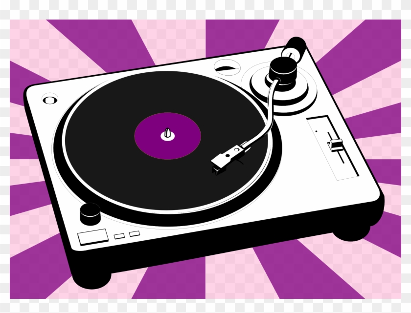 Turntable-310450 - Vinyl Player Clip Art #66799