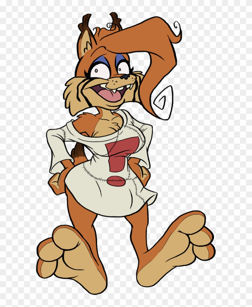 Bobcat Clipart Free - Female Bubsy #67038