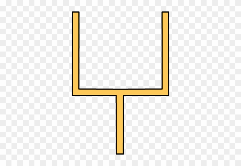 Clip Art Football Field - Field Goal Post Clipart #67039