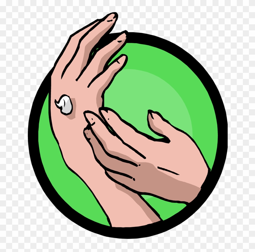 365 Days Of Fun In Marriage - Hand Massage Clipart #67104