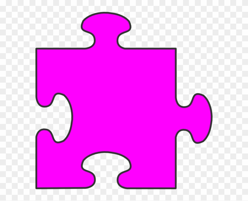 Orange Puzzle Piece Clipart #67238