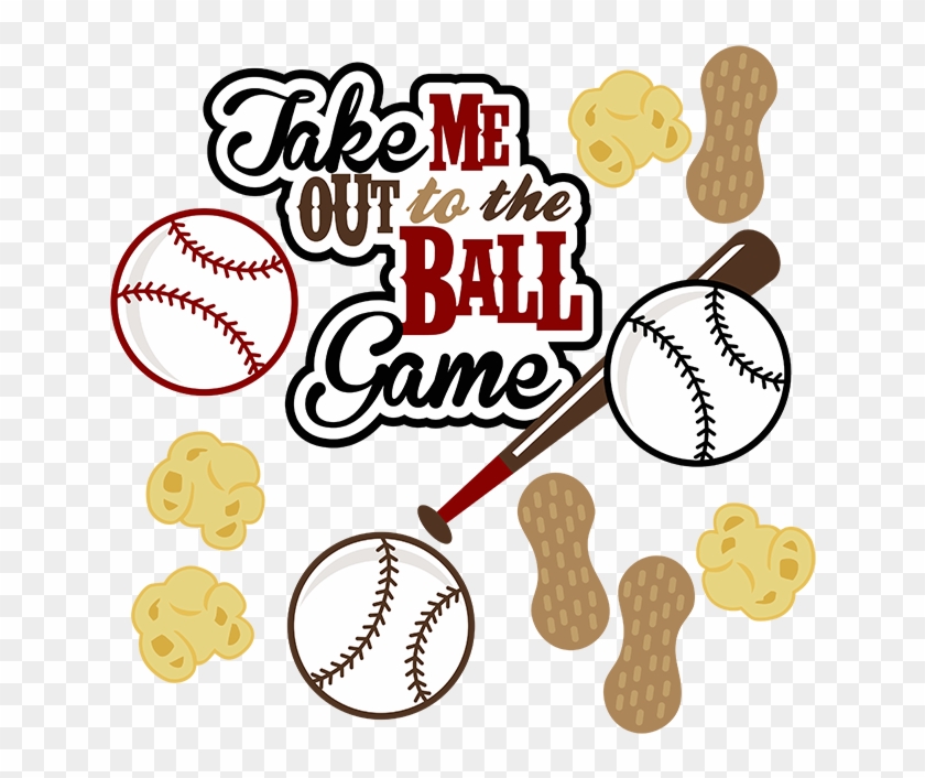 Clip Art - Take Me Out To The Ball Game Svg #67260