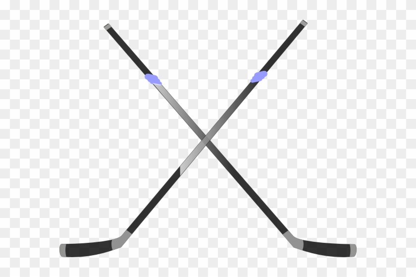 Double Hockey Stick Clip Art - Ice Hockey Stick Png #67269