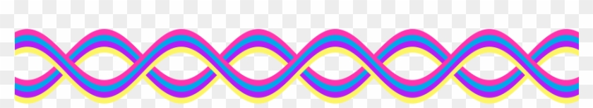 Decoration Clipart Squiggly Line - Colorful Border Lines Png #67315