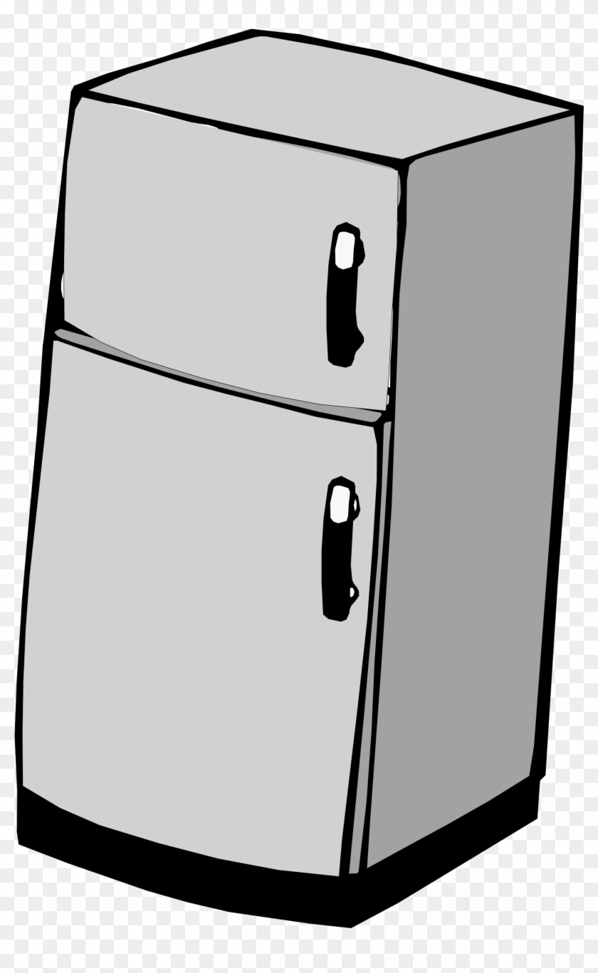 Vintage Refrigerator Cliparts - Freezer Clipart #67330