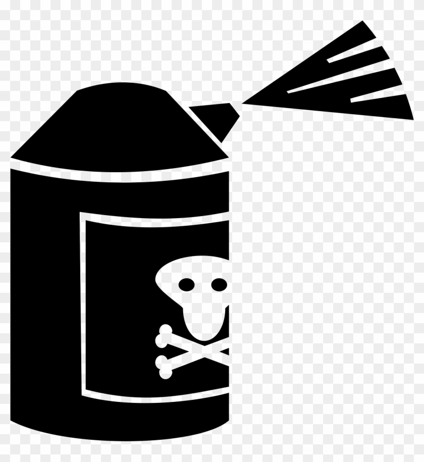 Poison Can - Insecticide Clipart #67332