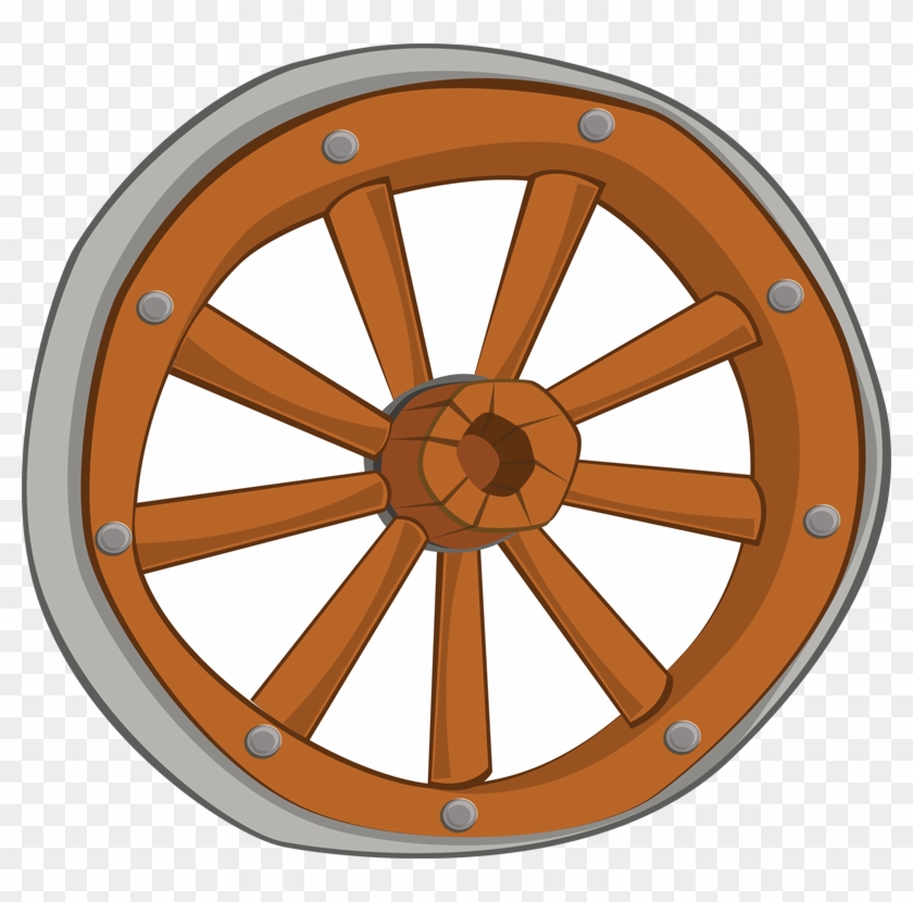 Pioneer Clipart Wagon Wheel - Wagon Wheel Clip Art #67385