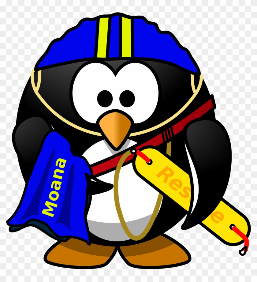 Life Saver Penguin - Surf Life Saving Clipart #67476