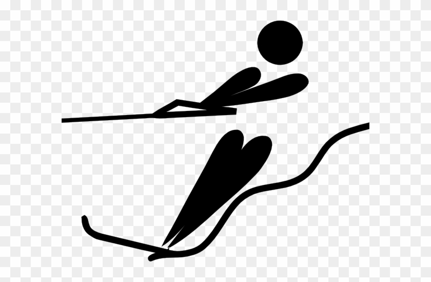 Water Skiing Pictogram #67536