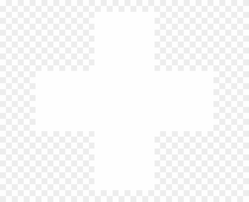 White Medical Cross Transparent #67652
