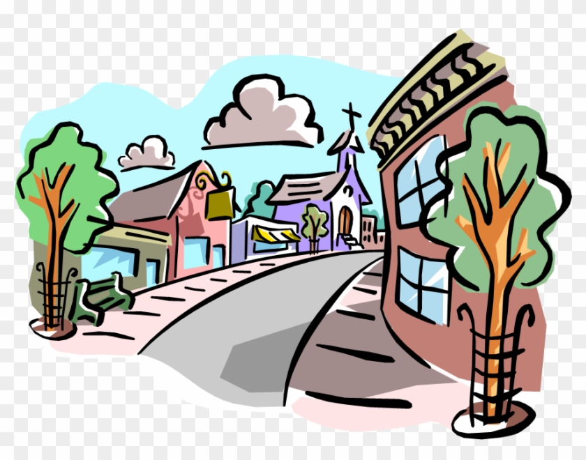 Town Clipart - School And Community Relations #67697