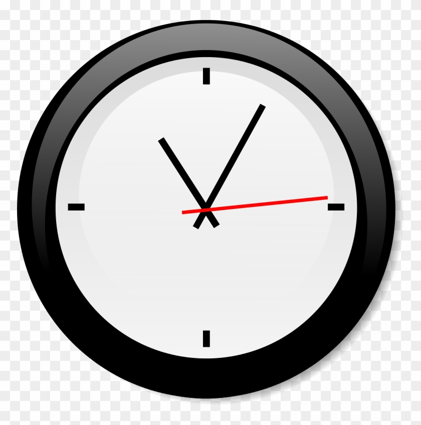 Modern Clock Chris Kemps - Clock Clip Art #67751