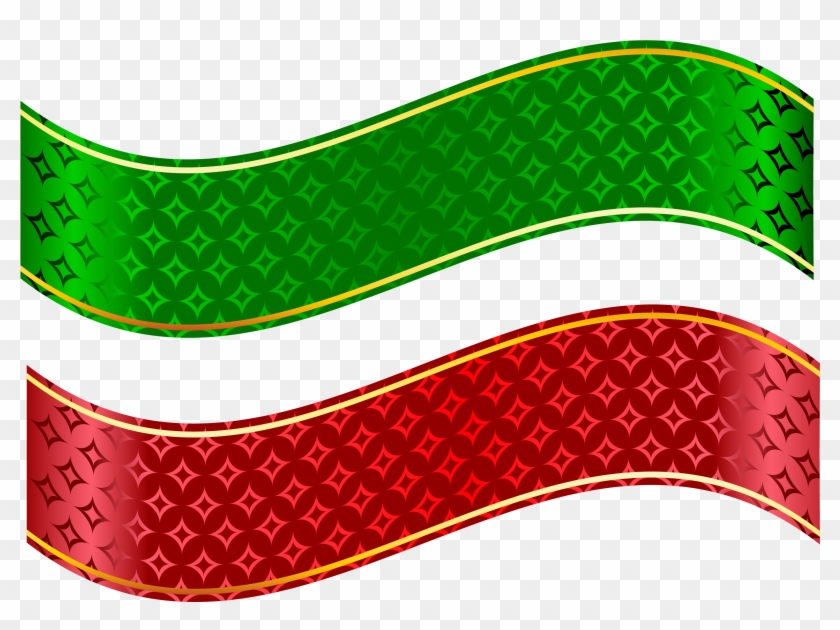 Red And Green Strip Set Png Clipart - Strip Clipart #67845