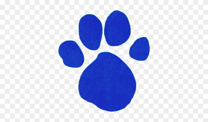 A Picture Of A Clue From Blues Clues - Blues Clues Paw Print #67960