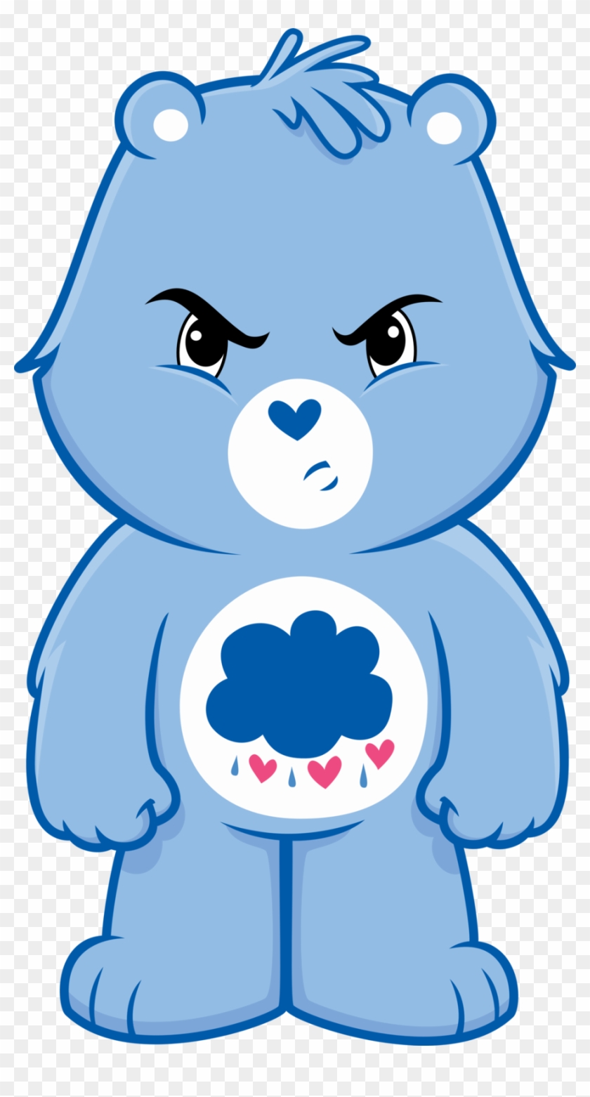 Grumpy Bear Vector By Catnipfairy Fan Art Digital Art - Care Bear Grumpy Bear #68001