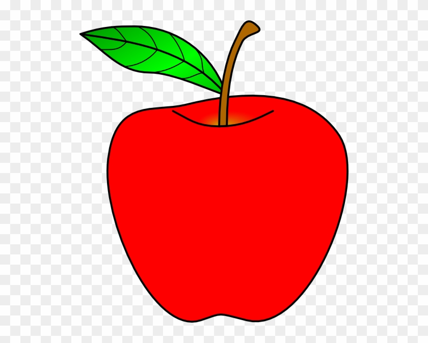 Red Apple Clip Art At Clker - Red Apple Clipart #386060