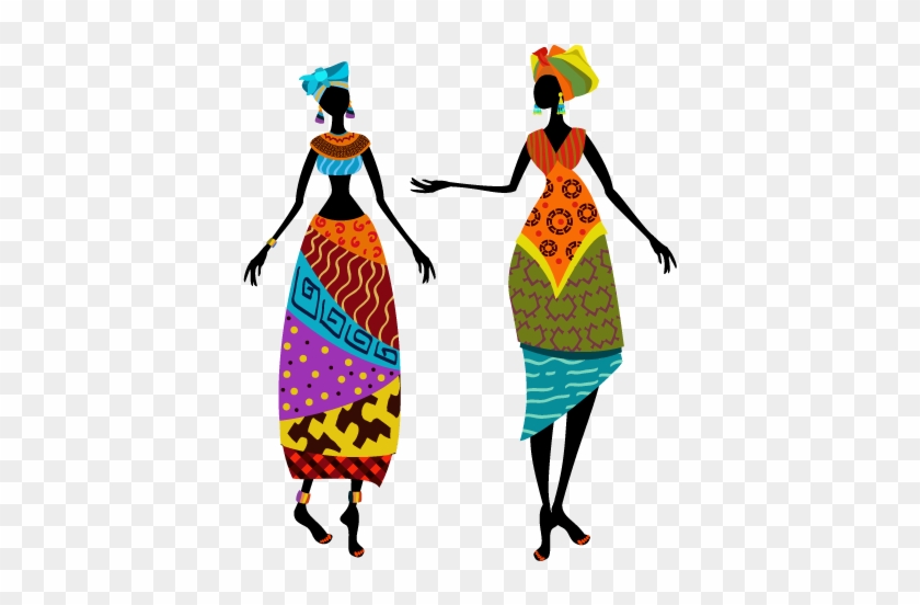 Tubes Femmes - African Women Wall Sticker #386114