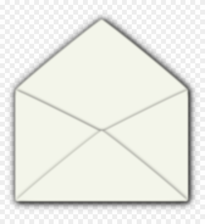 Onlinelabels Clip Art - Open Envelope Transparent Png #386225