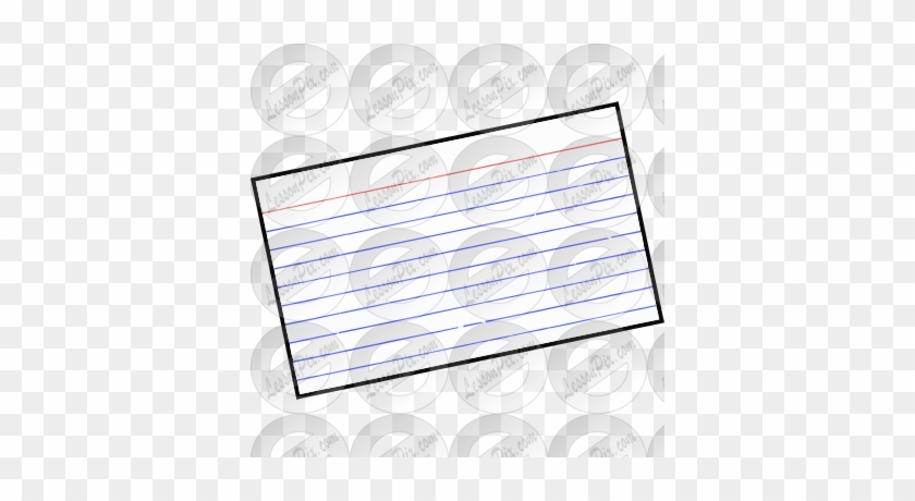 Index Card Picture - Handwriting #386235