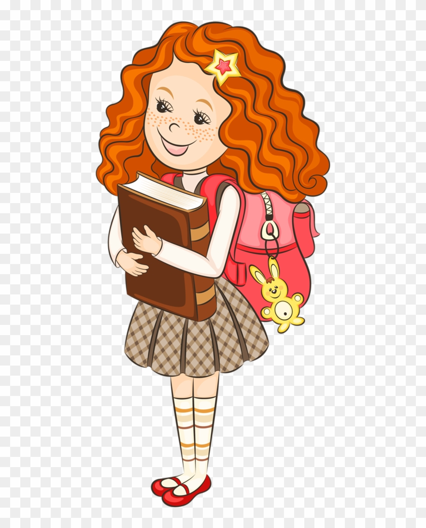 Hello School Girl Clipart #386285