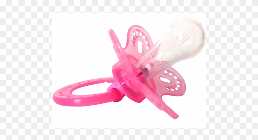 Chupeta Borboleta Rosa Conv Fase 2 - Pacifier #386398