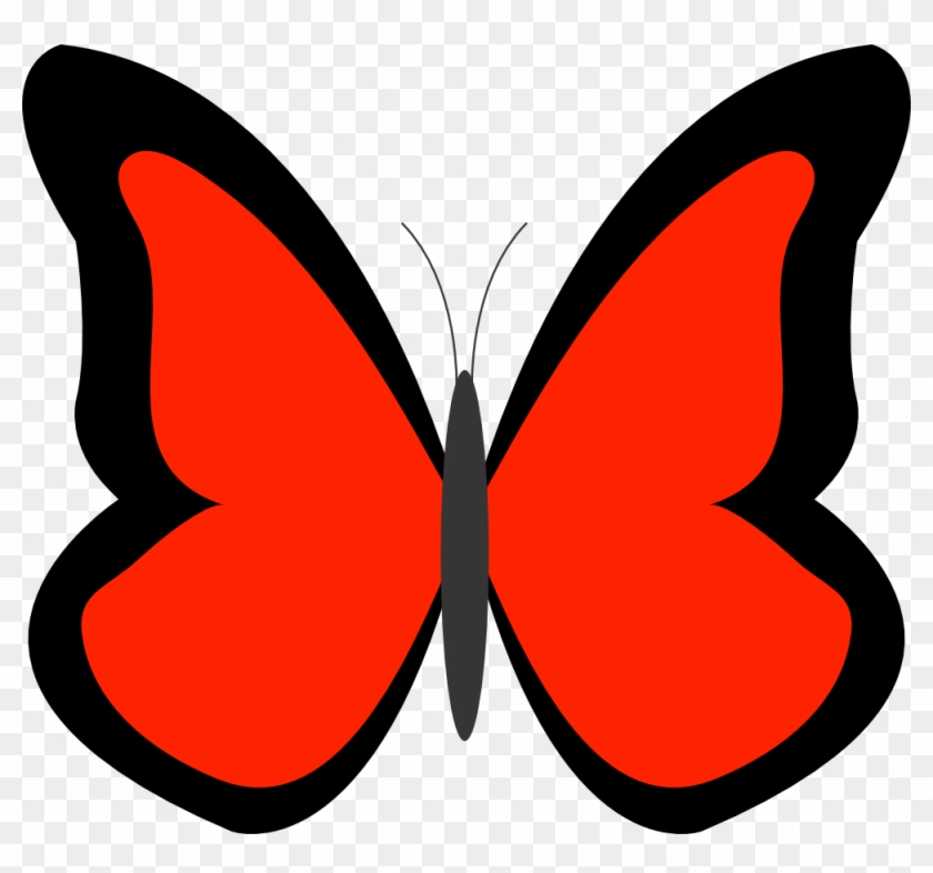 Desenho De Borboleta - Brown Butterfly Clipart #386406