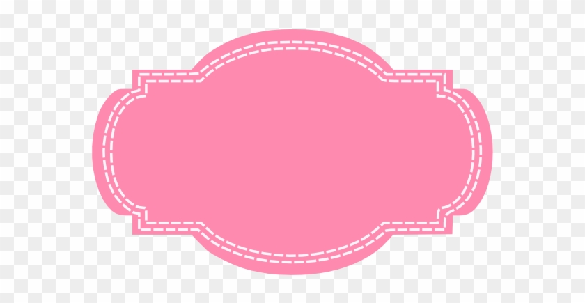 Fundo Floral Rosa Vintage Png - Pink Vintage Label Png #386435