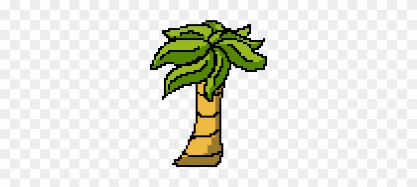 Pin Palm Tree Clipart No Background - Pixel #386618