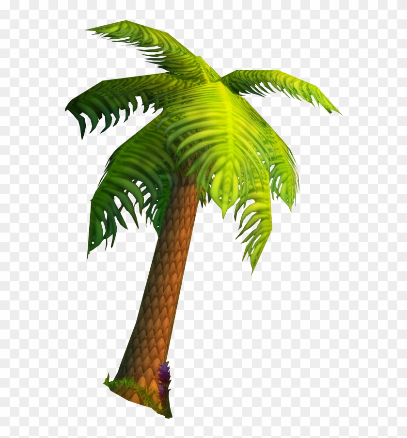 Stranglethorn Vale-palm Tree - Warcraft Tree Png #386637