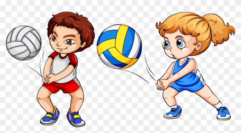 Sport Volleyball Clip Art - Volleyball Player Clip Art #386640