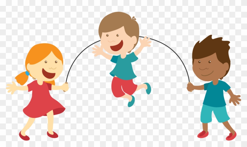 Skipping Rope Cartoon Animation Clip Art - Cartoon Skipping #386642