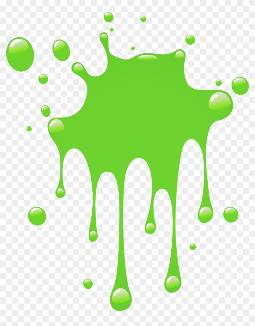 Slime Clipart - Green Slime Png #386672