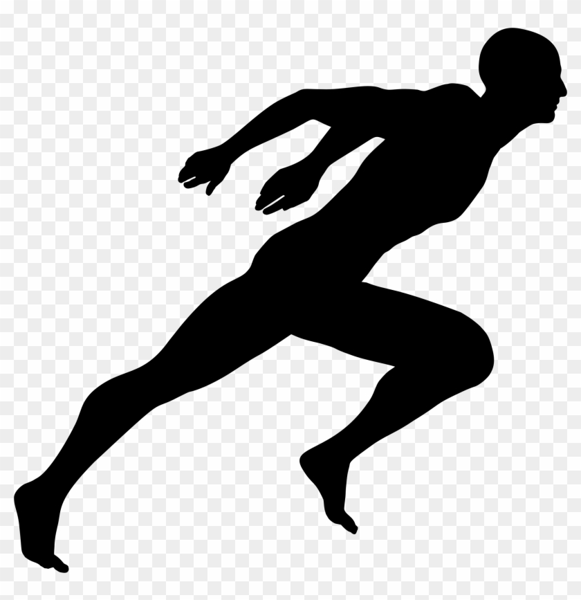 Big Image - Human Silhouette Running #386730