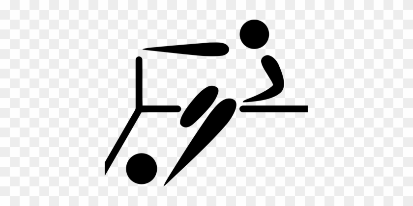 Futsal Sports Olympic Sport Pictogram Logo - Pictogramme Futsal #386779