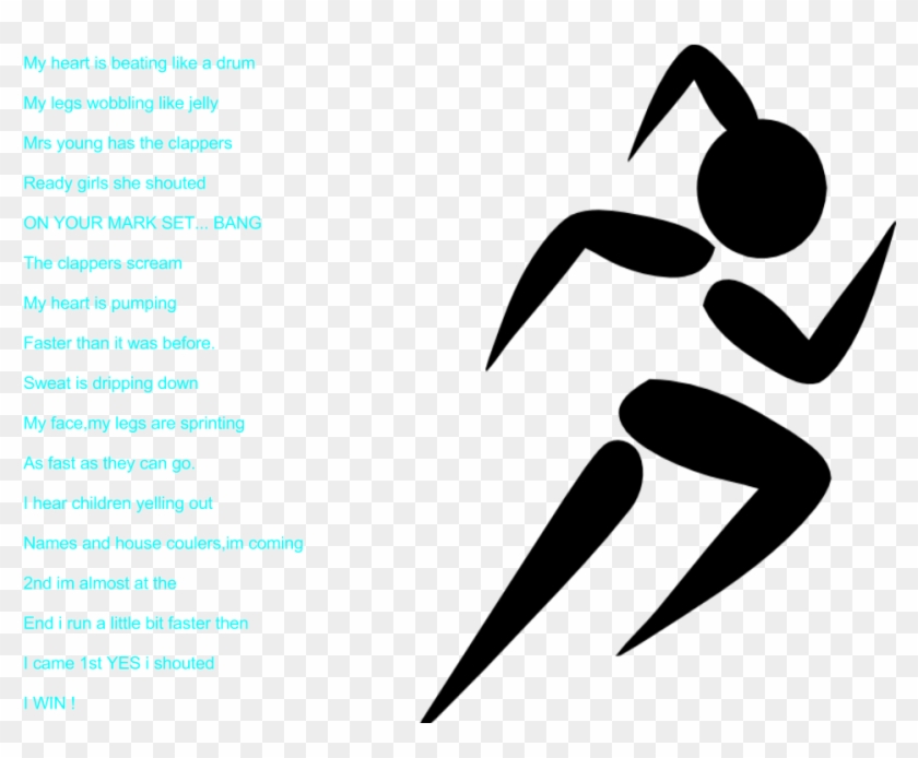 Athletics Day Poems And Stories - Running Clipart #386879