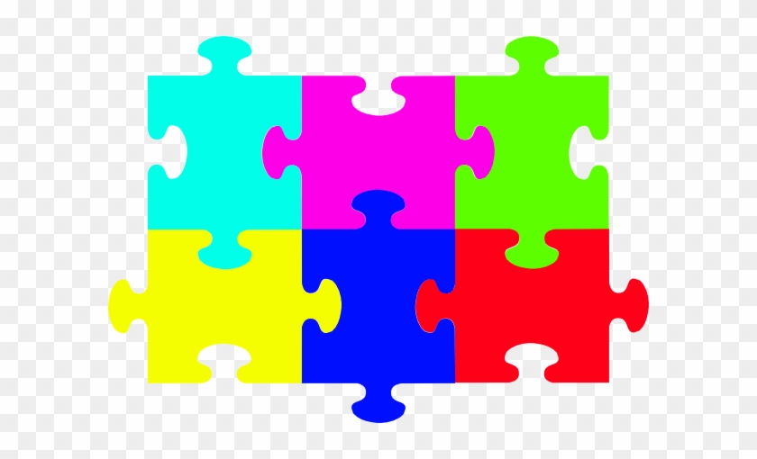 Small - Clipart Jigsaw Puzzle Pieces #386906