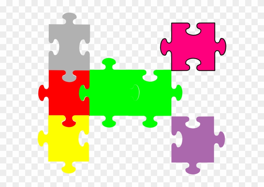 Jigsaw Puzzle Clip Art At Clker - Clip Art #386941
