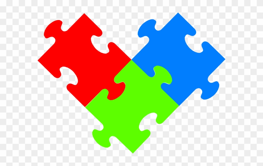 3 Puzzple Pieces Clip Art At Clkercom Vector - Jigsaw Puzzle 3 Pieces #387022