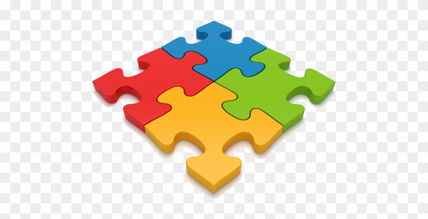 3d Puzzle Pieces Png #387023