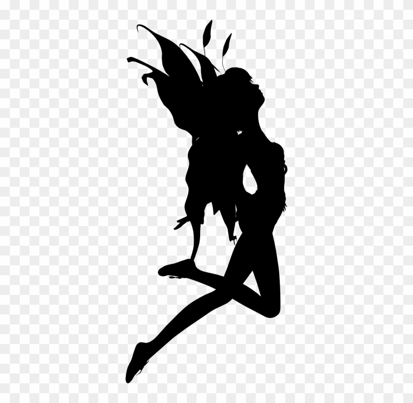 Medium Image - Fairy Silhouette Png #387062