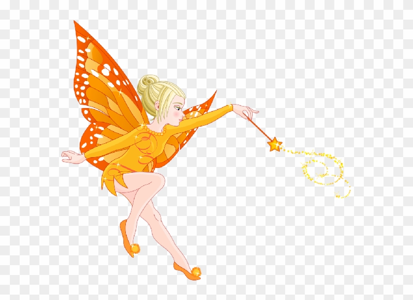 Golden Fairies Cartoon Clip Art Images - Tooth Fairy Clip Art Free #387090