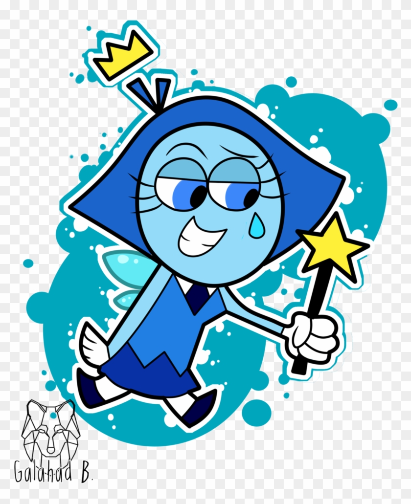 I'm Aquamarine And I'm Your Fairy Godmother By Sirgalahadbw - The Fairly Oddparents #387172