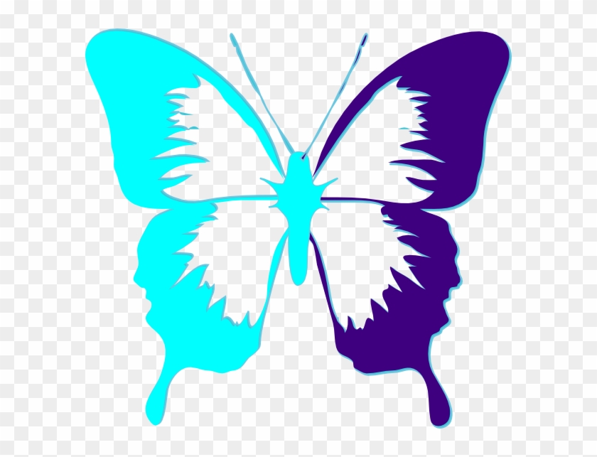 Butterfly Black And White Clipart #387199