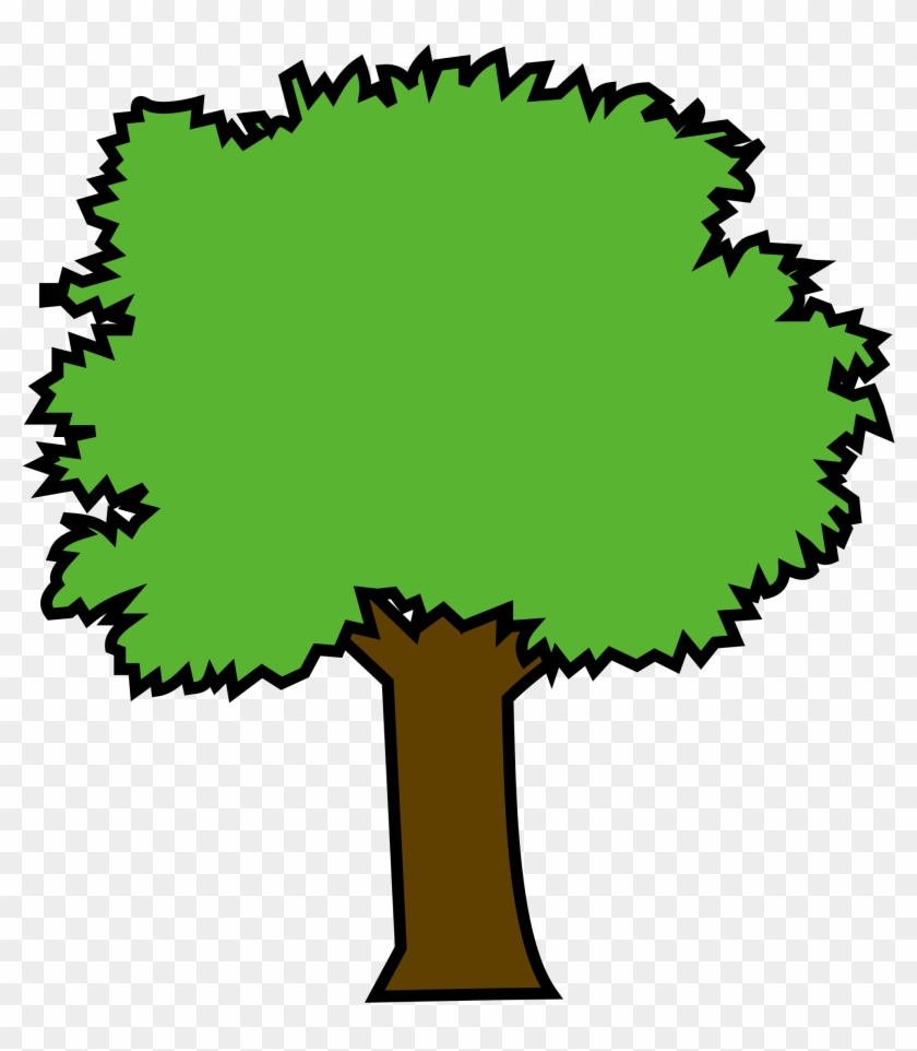 Illustrated Tree Cliparts 11, Buy Clip Art - شجرة تفاح كليب ارت #387288